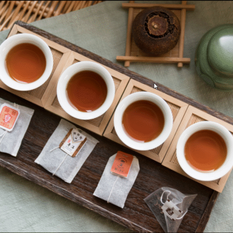 桔香普洱茶